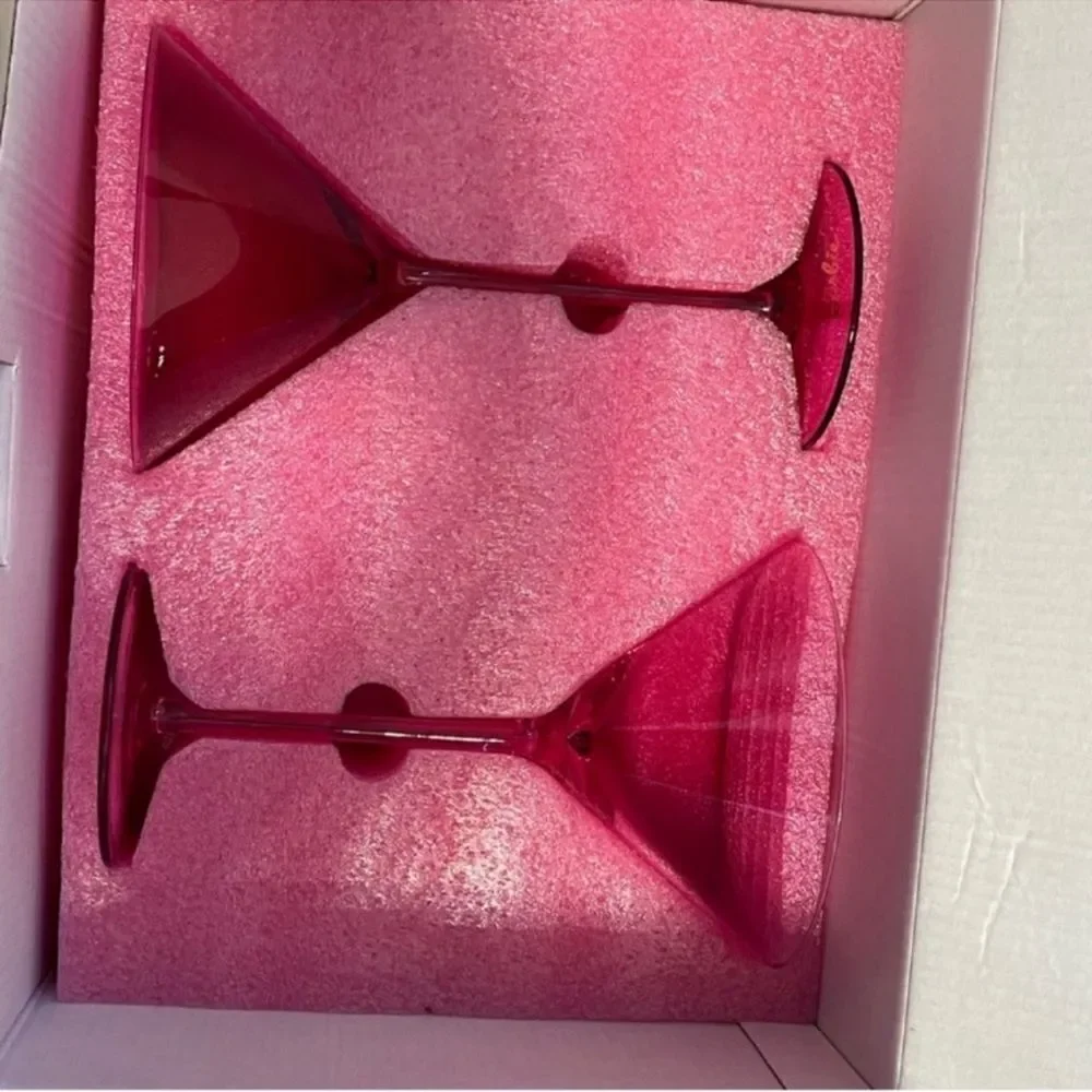 Barbie nwt glassware